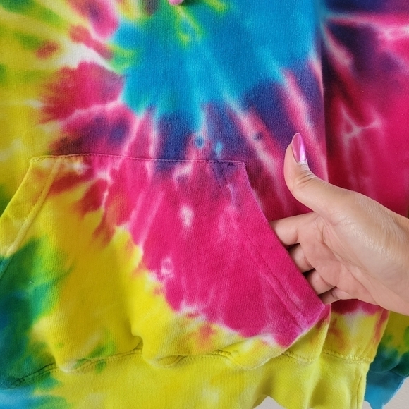 Spirit of the Environment San Diego Tie Dye Hoodie Sweatshirt - Picture 3 of 6